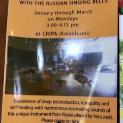 sound bath with russian singing bell