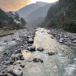 ガンジス川の眺め