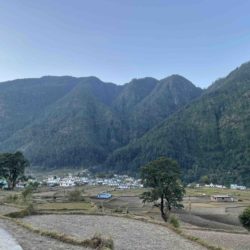 アシュラム周辺の景色